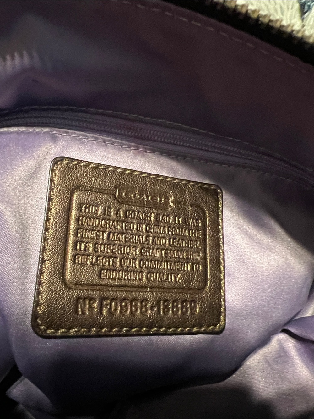 Coach 2009 Kristin Op Art Signature Canvas Leather Bag (see pic small rub) - Picture 2 of 8